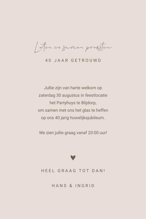 Kaart binnenkant